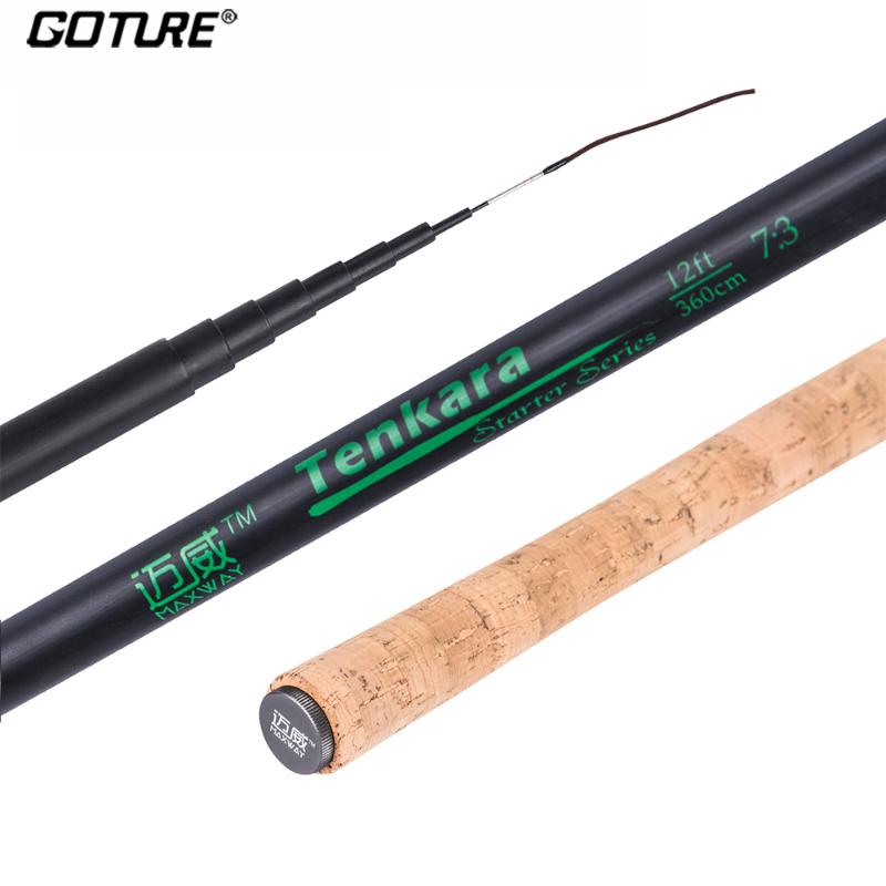 Boat Fishing Rods Goture Maxway Tenkara Rod 3.6m 3.9m Carbon Fiber Ultra-light Hard 3:7 For Trout Bass Pike
Boat Fishing Rods Goture Maxway Tenkara Rod 3.6m 3.9m Carbon Fiber Ultra-light Hard 3:7 For Trout Bass Pike