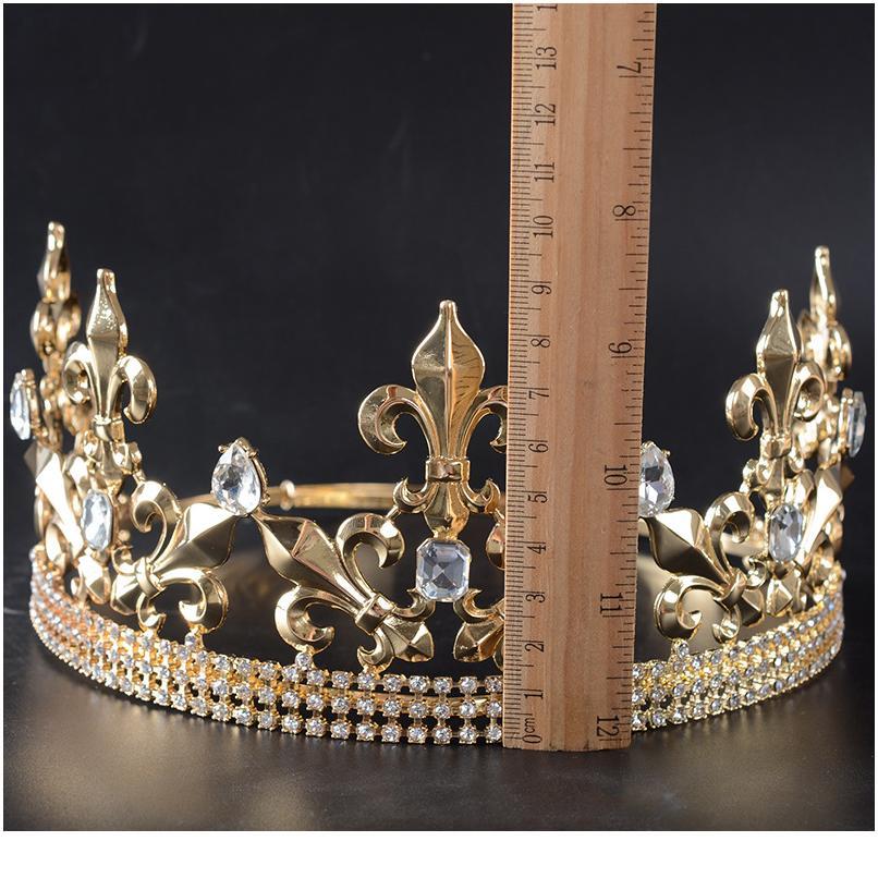 Adjustable Round Wedding King Tiara Crown Headpiece For Men Party Hair Ornaments Rhinestone Head Jewelry Acc jllPmW, Silver
Adjustable Round Wedding King Tiara Crown Headpiece For Men Party Hair Ornaments Rhinestone Head Jewelry Acc jllPmW, Silver