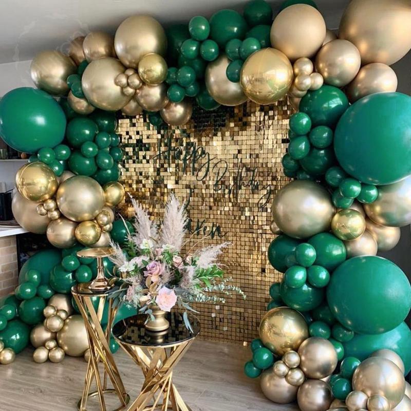 Party Decoration DIY Balloons Garland Arch Retro Skin Gold Dark Green For Wedding Bridal Baby Shower Birthday Festival Decoation Globals
Party Decoration DIY Balloons Garland Arch Retro Skin Gold Dark Green For Wedding Bridal Baby Shower Birthday Festival Decoation Globals