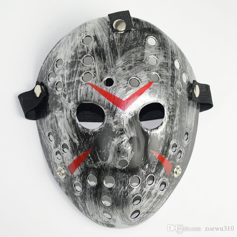 Retro Jason Mask Horror Funny Full Face Mask Bronze Halloween Cosplay Costume Masquerade Masks Scary Hockey Mask Party Supplies DBC VT0958
Retro Jason Mask Horror Funny Full Face Mask Bronze Halloween Cosplay Costume Masquerade Masks Scary Hockey Mask Party Supplies DBC VT0958