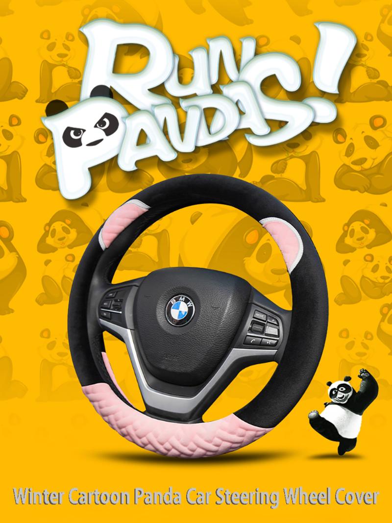 Steering Wheel Covers Go Going Cute Panda Cover Winter Short Plush Warm Men And Women Personality Anti Slip Breathable
Steering Wheel Covers Go Going Cute Panda Cover Winter Short Plush Warm Men And Women Personality Anti Slip Breathable