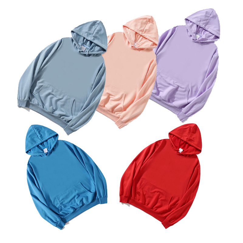 Hoodie Thin Simple Solid Color Chest Pocket Hooded Sweater Fashion Plus Size Loose Couple Shirt Comfortable Skin-Friendly Breathable Designer Hoodie, Customize
Hoodie Thin Simple Solid Color Chest Pocket Hooded Sweater Fashion Plus Size Loose Couple Shirt Comfortable Skin-Friendly Breathable Designer Hoodie, Customize