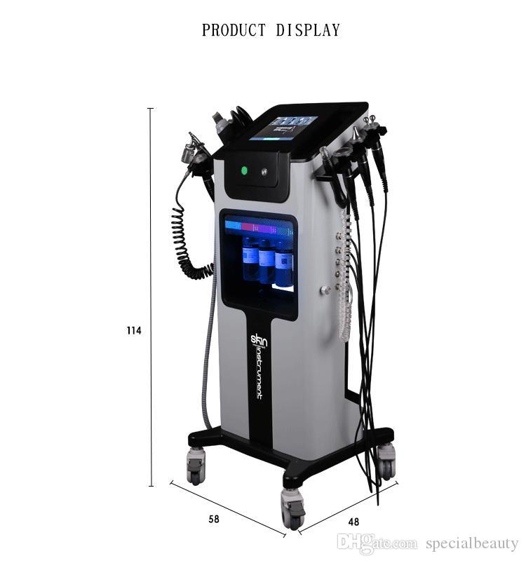 SPA use diamond dermabrasion Skin deep clean machine microdermabrasion ultrasonic Wrinkle reduction jet peel Skincare High frequency tube