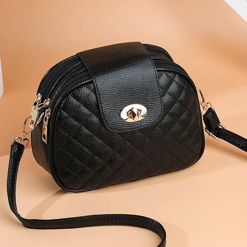 Cross Body Chuwanglin Casual Small Shoulder Messenger Bag Female Three Layers Circle Luxury Handbags Crossbody Bags For Women 5281523, Black 1
Cross Body Chuwanglin Casual Small Shoulder Messenger Bag Female Three Layers Circle Luxury Handbags Crossbody Bags For Women 5281523, Black 1