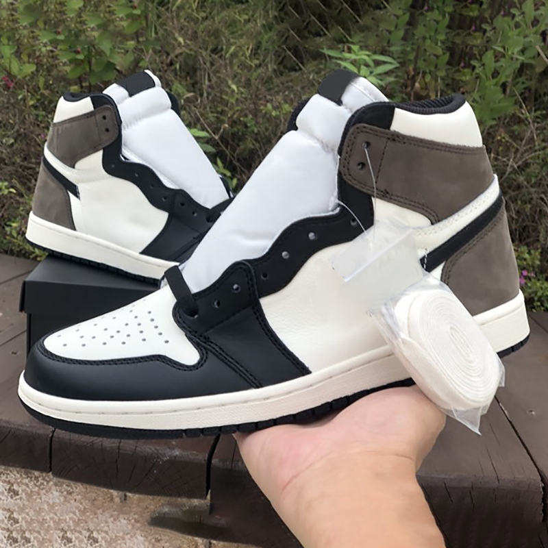 Jumpman 1s Dark Mocha Basketball Shoes Black And White Base With Heel Creating A Capable Fashion Temperament, #1
Jumpman 1s Dark Mocha Basketball Shoes Black And White Base With Heel Creating A Capable Fashion Temperament, #1
