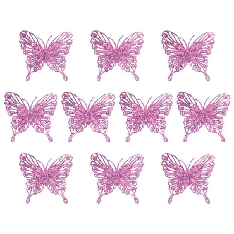 Christmas Decorations Artificial Flower Silk Layer Gold Simulation Butterfly 10PCS Powder Glitter Plastic Decoration Accessories
Christmas Decorations Artificial Flower Silk Layer Gold Simulation Butterfly 10PCS Powder Glitter Plastic Decoration Accessories