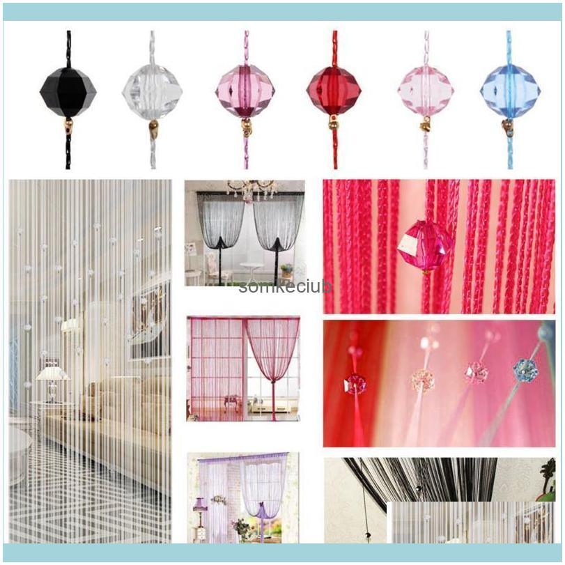 Treatments Textiles Home & Gardentassel Crystal Beads Curtain Room Door Divider Sheer Panel Curtains Window Valance Wedding Decor Crystals S
Treatments Textiles Home & Gardentassel Crystal Beads Curtain Room Door Divider Sheer Panel Curtains Window Valance Wedding Decor Crystals S