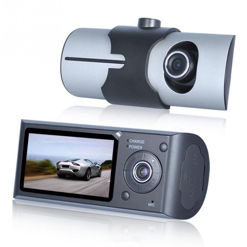 Dual Lens High Definition Dash Camera for Cars - Includes GPS, Rear Camera, and Impact Sensor Feature (X3000 Series)