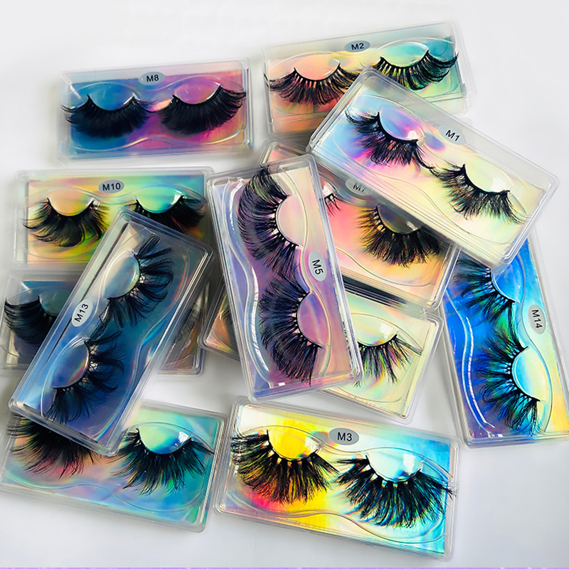 DHL 25mm-27mm lashes 8D handmade mink lashes thick and fluffy false eyelashes natural mink eyelash extensions 14 styles
DHL 25mm-27mm lashes 8D handmade mink lashes thick and fluffy false eyelashes natural mink eyelash extensions 14 styles