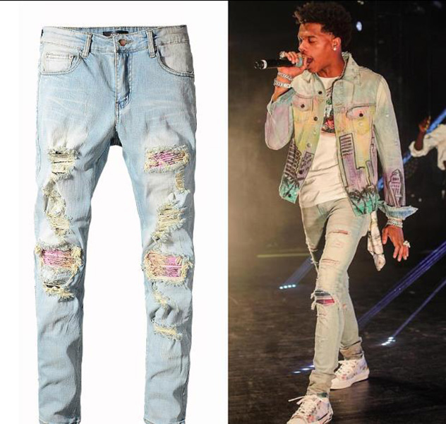 Men S Clothing men jeans Men's Distressed Ripped Skinny Jeans Fashion Mens Jeans Motorcycle Moto Biker Causal Hip Hop Mens Denim Pants, Blue
Men S Clothing men jeans Men's Distressed Ripped Skinny Jeans Fashion Mens Jeans Motorcycle Moto Biker Causal Hip Hop Mens Denim Pants, Blue