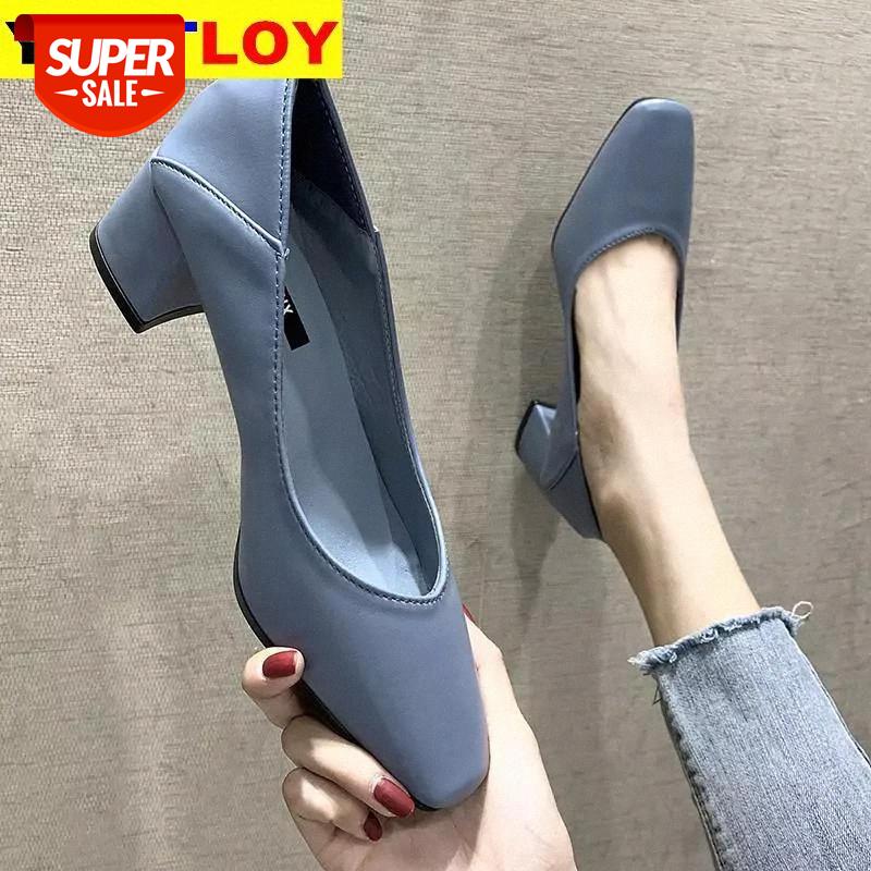 Women Spring Square High Heels Shoe Woman Classic Slip On Casual Ladies Elegant Square Toe Soft PU Fashion Female Pump New #KN74
Women Spring Square High Heels Shoe Woman Classic Slip On Casual Ladies Elegant Square Toe Soft PU Fashion Female Pump New #KN74