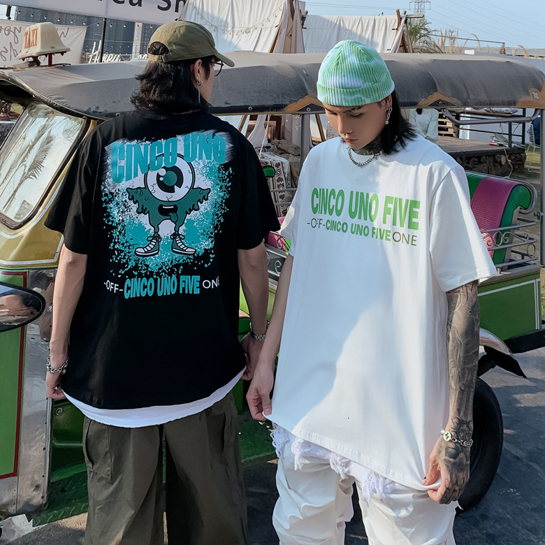 t shirt 2021 summer fashion brand ins short sleeve men's clothing trend graffiti youth loose casual couple top, White;black
t shirt 2021 summer fashion brand ins short sleeve men's clothing trend graffiti youth loose casual couple top, White;black
