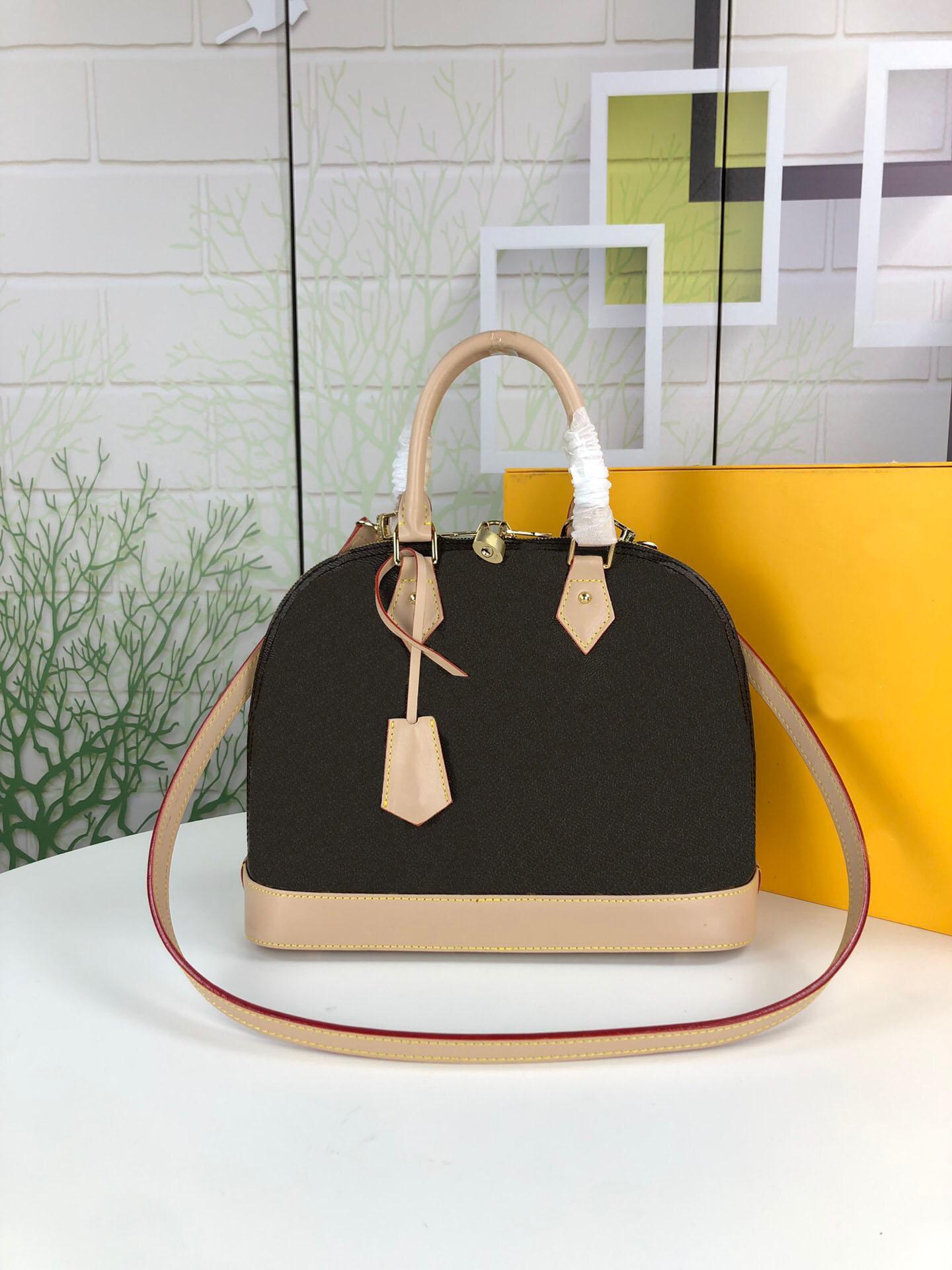 YY 2021 women Designer Bags ALMA shell Genuine leatherHandbag Woman Cross-Body chain Wallet Shoulder Tote Backpack Purse Cosmetic Bag With lock
YY 2021 women Designer Bags ALMA shell Genuine leatherHandbag Woman Cross-Body chain Wallet Shoulder Tote Backpack Purse Cosmetic Bag With lock