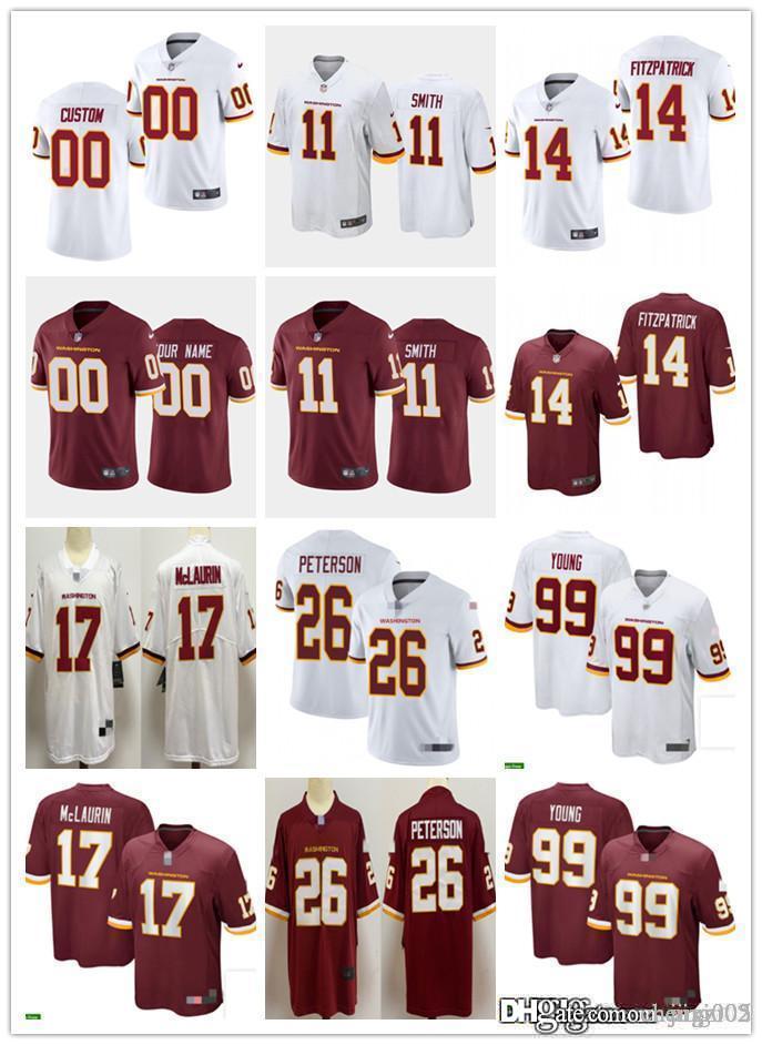 Men Women Youth WashingtonFootballTeam 99 Chase Young 17 Terry McLaurin 14 Ryan Fitzpatrick 11 Alex Smith White red custom Footb, Black;red
Men Women Youth WashingtonFootballTeam 99 Chase Young 17 Terry McLaurin 14 Ryan Fitzpatrick 11 Alex Smith White red custom Footb, Black;red
