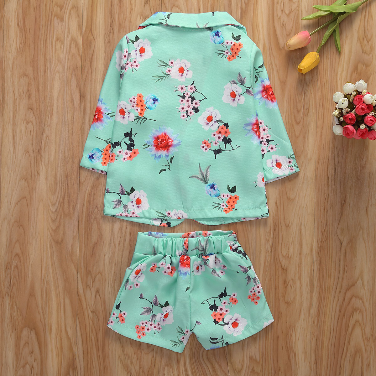 1-5Y Fashion Kids Clothes Sets Girls Floral Coat + Shorts Two-piece Suit Kid Suit Girl Clothes Sets, Default color
1-5Y Fashion Kids Clothes Sets Girls Floral Coat + Shorts Two-piece Suit Kid Suit Girl Clothes Sets, Default color