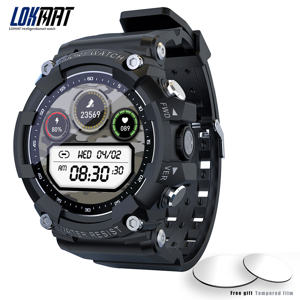 2021 LOKMAT ATTACK 2 Smart Watch Fitness Tracker Sports Bluetooth IP68 Waterproof Watches Heart Rate Tracker for Android IOSg, Black
2021 LOKMAT ATTACK 2 Smart Watch Fitness Tracker Sports Bluetooth IP68 Waterproof Watches Heart Rate Tracker for Android IOSg, Black