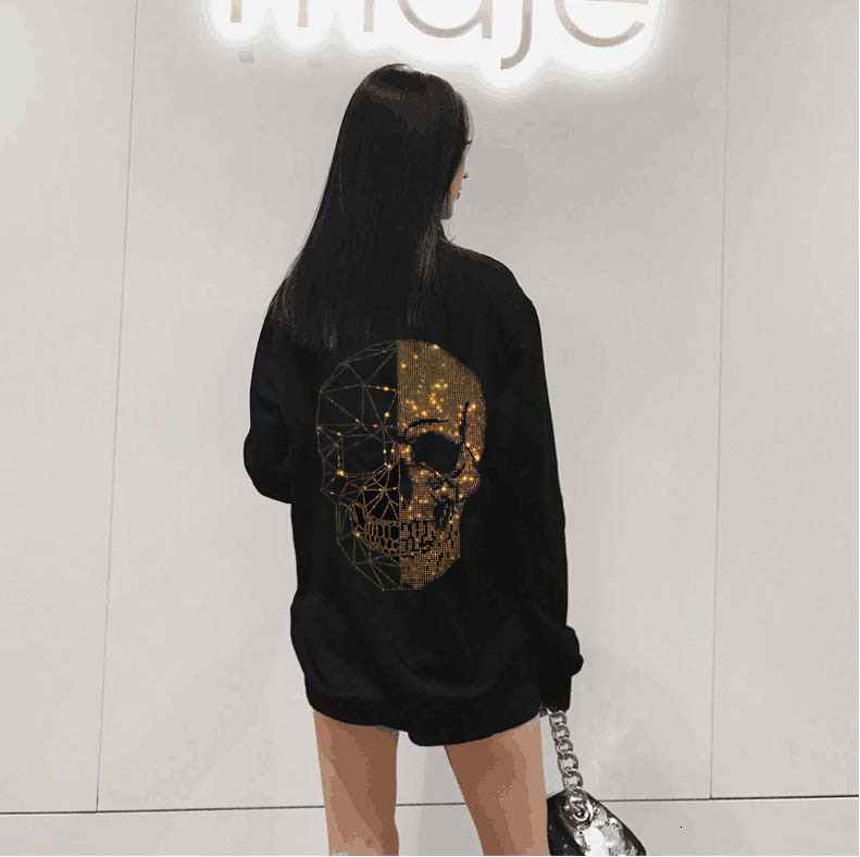 2021 New Women Black Hoody Lady Loose Design Hoodies Short Sleeve Sweatshirts Female Summer Tops for Woman Hot Drill Sweatshirt Bkmw, Beige
2021 New Women Black Hoody Lady Loose Design Hoodies Short Sleeve Sweatshirts Female Summer Tops for Woman Hot Drill Sweatshirt Bkmw, Beige