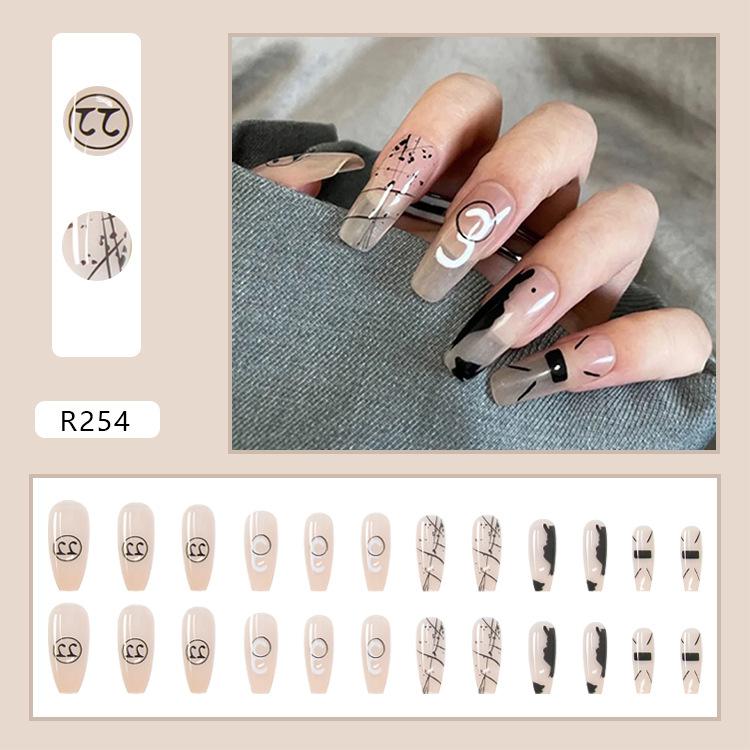 False Nails 24PCS Fake Digital Inkjet With Design Nail Patch French Style Glue Type Removable Long Paragraph Full Cover Manicure, Red;gold
False Nails 24PCS Fake Digital Inkjet With Design Nail Patch French Style Glue Type Removable Long Paragraph Full Cover Manicure, Red;gold