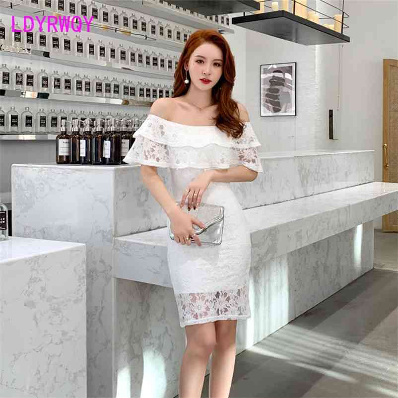 LDYRWQY summer lace slim sexy strapless French waist bag hip dres Office Lady Chiffon 210603, White
LDYRWQY summer lace slim sexy strapless French waist bag hip dres Office Lady Chiffon 210603, White