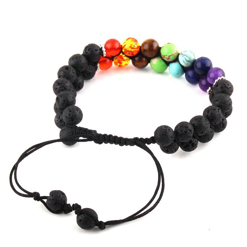 Charm Bracelets MOODPC Fashion Beaded 7 Chakra Bracelet Natural Stone Women Men Healing Balance Yoga Jewelry Drop
Charm Bracelets MOODPC Fashion Beaded 7 Chakra Bracelet Natural Stone Women Men Healing Balance Yoga Jewelry Drop