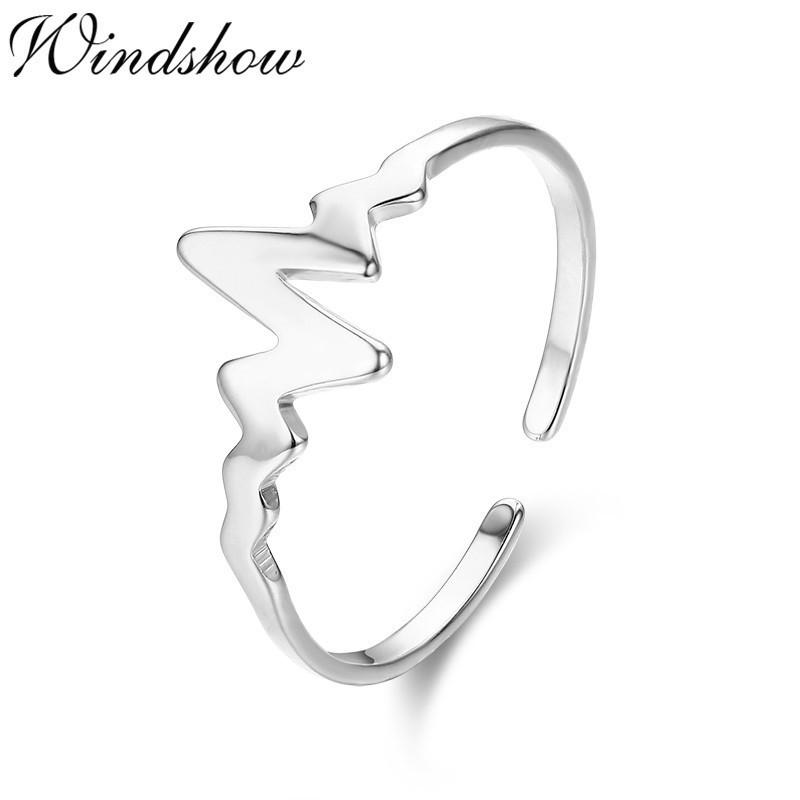 Cute 925 Sterling Silver Rings For Women Girl Love Electrocardiogram Jewelry Finger Toe Anillos Bague Argent Aneis bijoux Anillo
Cute 925 Sterling Silver Rings For Women Girl Love Electrocardiogram Jewelry Finger Toe Anillos Bague Argent Aneis bijoux Anillo