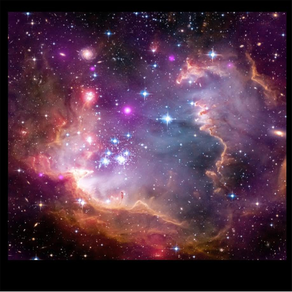 Custom 3d ceiling modern wallpaper for living room Colorful starry sky mural 3d wallpapers