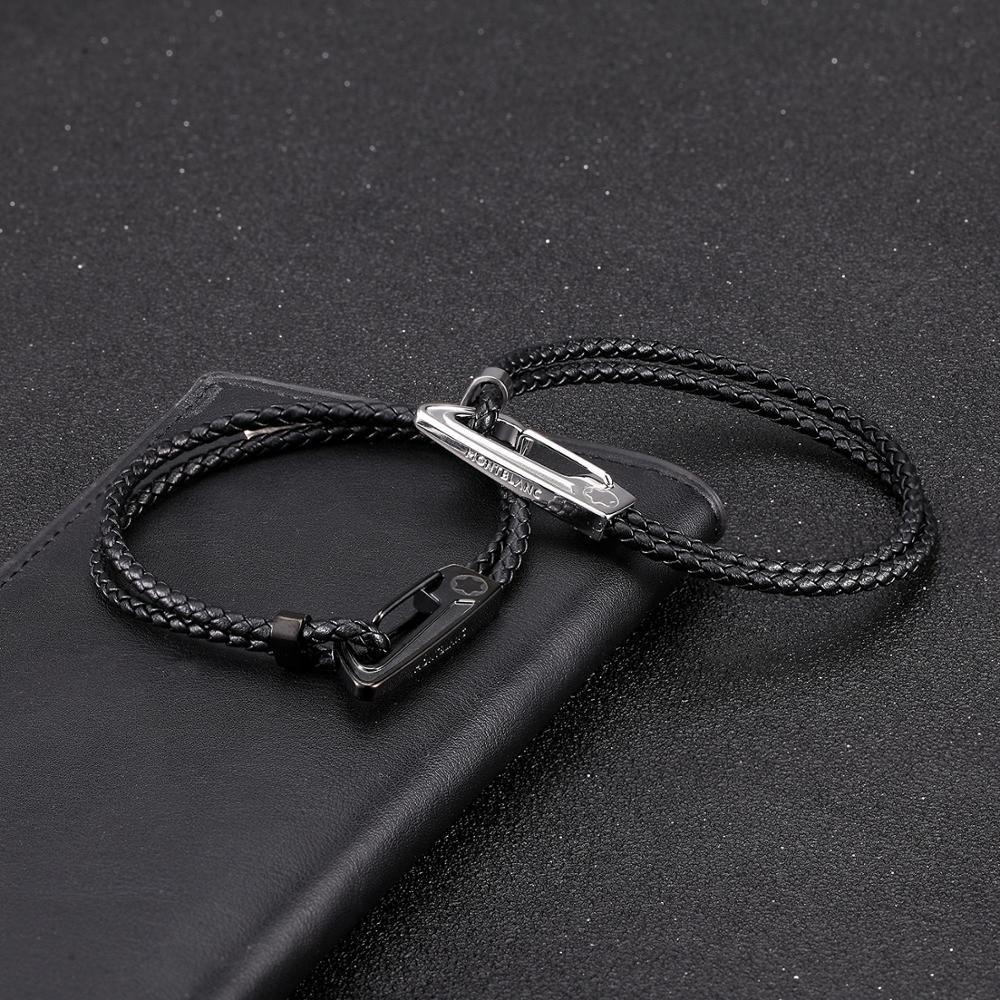 Moge Trendy Stainless Steel Geunine Braided Leather Bracelets Wristband Bangle Fashion Men Jewelry Gift, Golden;silver
Moge Trendy Stainless Steel Geunine Braided Leather Bracelets Wristband Bangle Fashion Men Jewelry Gift, Golden;silver
