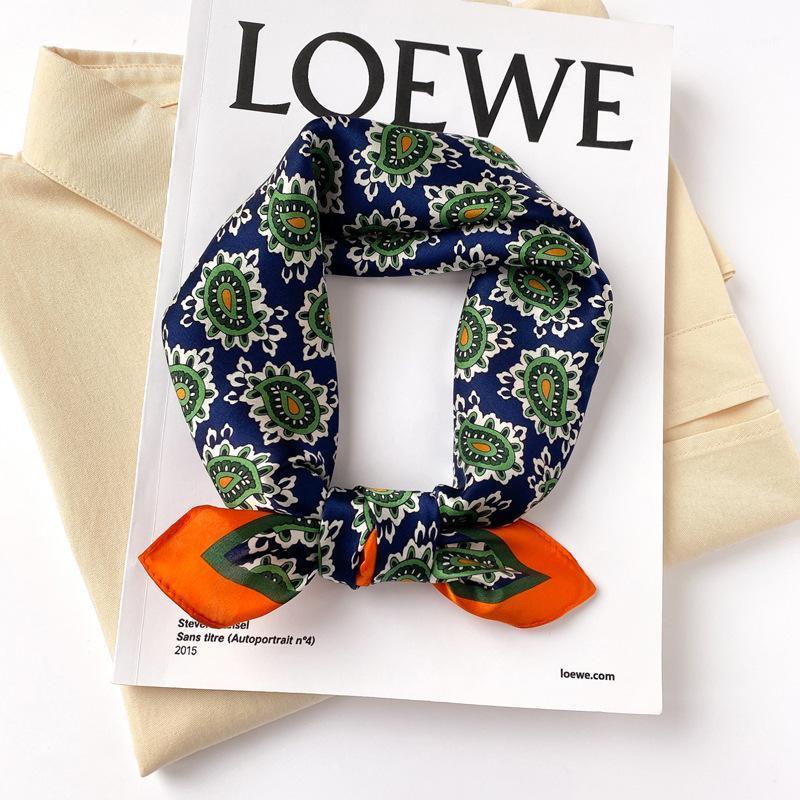 Scarves Brand 2021 Winter Scarf 100% Silk Spring Square Satin Hijab Small Squares Female Pashmina Poncho Foulard Bandana Shawl, Blue;gray
Scarves Brand 2021 Winter Scarf 100% Silk Spring Square Satin Hijab Small Squares Female Pashmina Poncho Foulard Bandana Shawl, Blue;gray