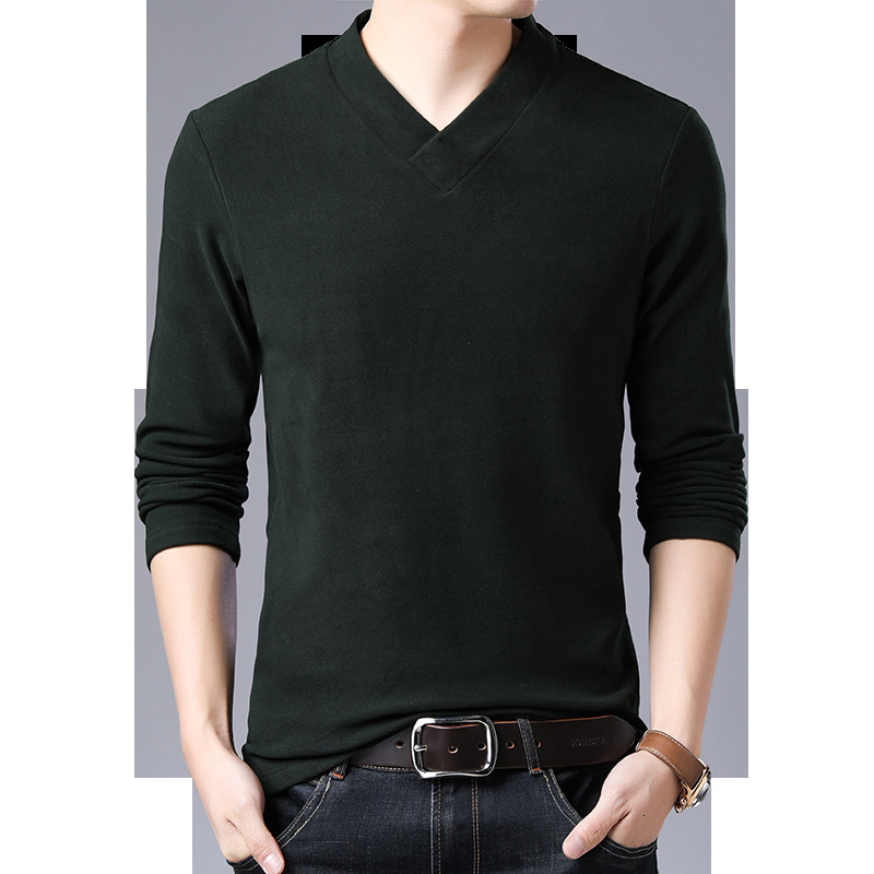 2021 New Tshirt Fashion v Neck Autumn Simple Business Casual Solid Slim Tshirts Men Clothing Classic England Style Streetwear 19ak, Red
2021 New Tshirt Fashion v Neck Autumn Simple Business Casual Solid Slim Tshirts Men Clothing Classic England Style Streetwear 19ak, Red