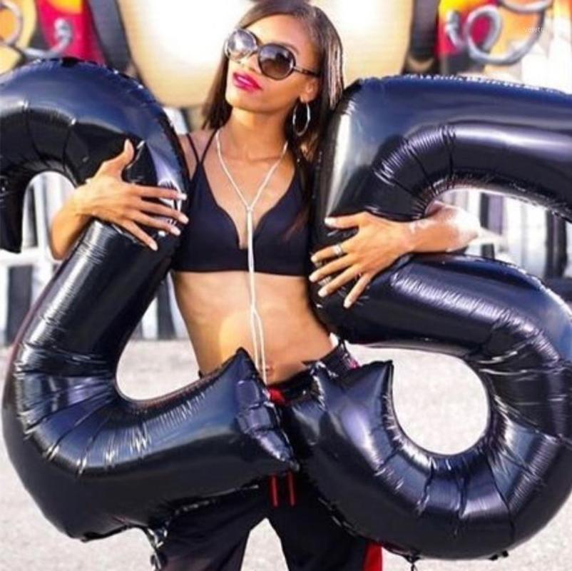 Party Decoration 40&32'' Black Number Balloon Foil Balloons 0 1 2 3 4 5 6 7 8 9 Birthday Anniversary Celebration Baby Shower
Party Decoration 40&32'' Black Number Balloon Foil Balloons 0 1 2 3 4 5 6 7 8 9 Birthday Anniversary Celebration Baby Shower