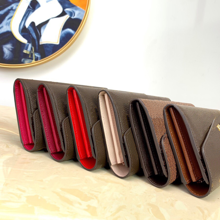 Highest quality luxurys women Purse Printed flower leather Wallets For men Fashion Designer small purses card holder Wallet with box L031, Red;black
Highest quality luxurys women Purse Printed flower leather Wallets For men Fashion Designer small purses card holder Wallet with box L031, Red;black