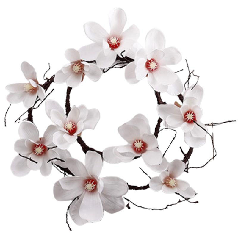 Artificial Magnolia Silk Fake Flower Orchid Flower Wall Tree Branches Rattan Flowers Vine Wedding Decoration, White
Artificial Magnolia Silk Fake Flower Orchid Flower Wall Tree Branches Rattan Flowers Vine Wedding Decoration, White