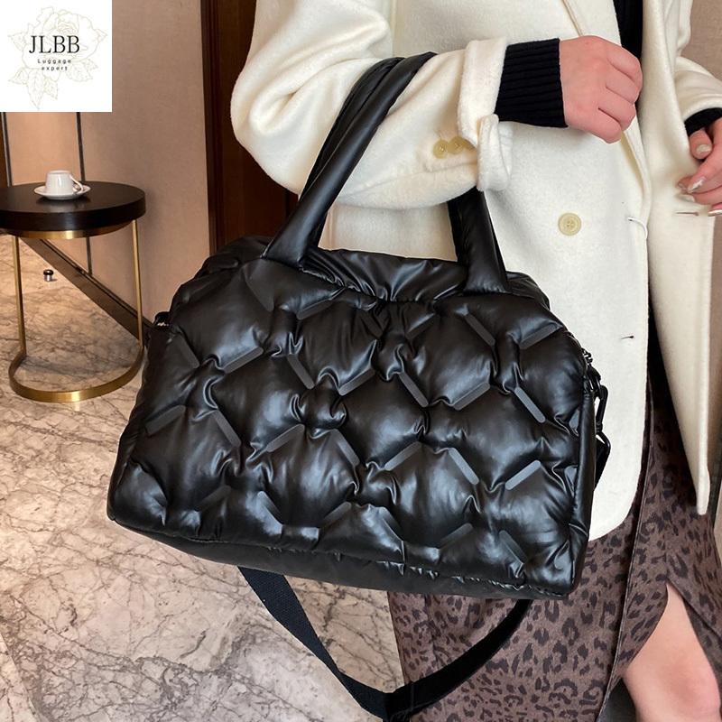 fashion quilted down cotton women handbags space padded shoulder bags casual nylon crossbody bag lady large capacity totes 2021, Beige
fashion quilted down cotton women handbags space padded shoulder bags casual nylon crossbody bag lady large capacity totes 2021, Beige
