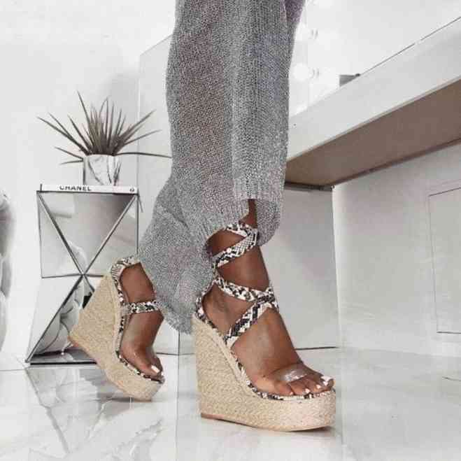 Sarairis drop ship straw platform cross-strap high heels leisure wedges sandals women summer shoes A4bv#_hip, Black
Sarairis drop ship straw platform cross-strap high heels leisure wedges sandals women summer shoes A4bv#_hip, Black