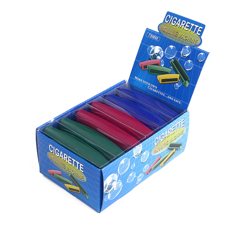 Plastic Manual Cigarette Maker Tobacco Rolling Machine Hand Roller For 78mm/110mm Smoking Grinder
Plastic Manual Cigarette Maker Tobacco Rolling Machine Hand Roller For 78mm/110mm Smoking Grinder