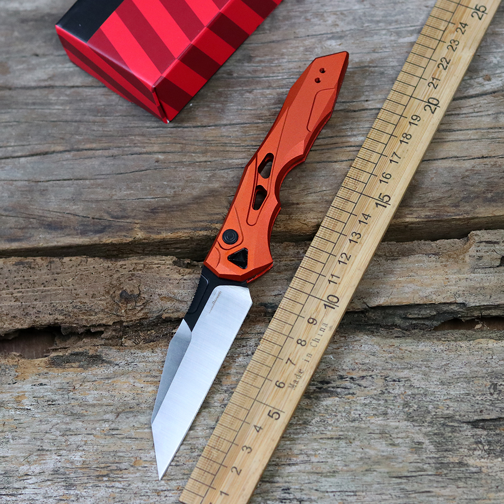 New 7650 Launch 13 Folding Knife CPM-154 Blades Aluminum Fruit Knife With Handle Outdoor Hunting EDC Camping Tool
New 7650 Launch 13 Folding Knife CPM-154 Blades Aluminum Fruit Knife With Handle Outdoor Hunting EDC Camping Tool
