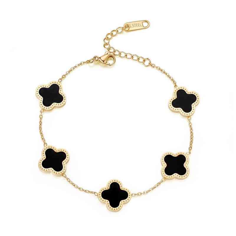 Manufacturer custom jewelry charms bracelet,fashion jewellery, bracelet clover bracelet women
Manufacturer custom jewelry charms bracelet,fashion jewellery, bracelet clover bracelet women