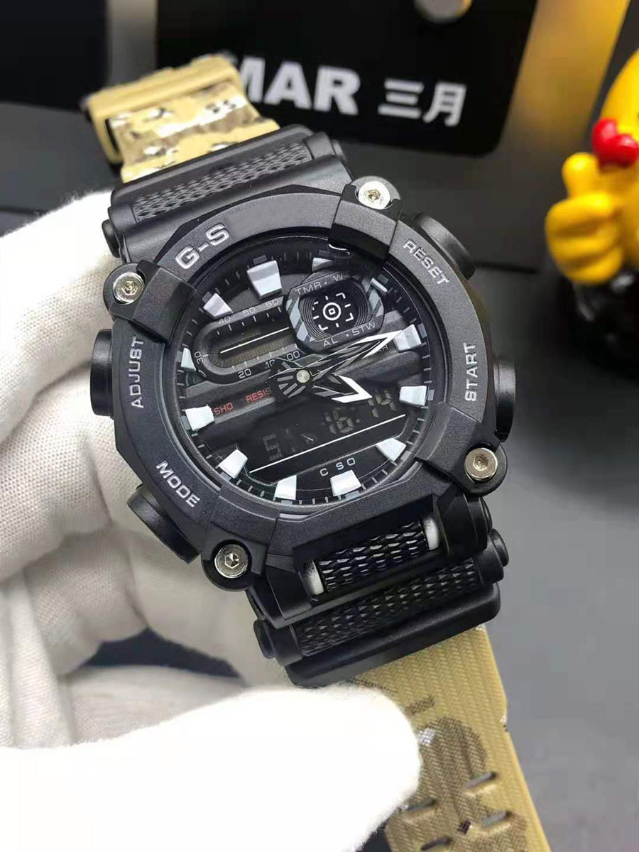 Brand Watches Good Quality Men Boy Rubber Leather Strap LED Multifunction Waterproof 1:1 wrist watch Shoc With Box GA16, Model 1
Brand Watches Good Quality Men Boy Rubber Leather Strap LED Multifunction Waterproof 1:1 wrist watch Shoc With Box GA16, Model 1