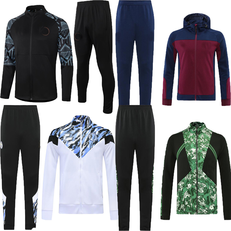 2021 2022 Manchester jacket training suit set 20 21 22 G. JESUS CITY STERLING FERRAN DE BRUYNE KUN AGUERO MAHREZ FODEN RODRIGO football shirts Track suit with hood, 2020
2021 2022 Manchester jacket training suit set 20 21 22 G. JESUS CITY STERLING FERRAN DE BRUYNE KUN AGUERO MAHREZ FODEN RODRIGO football shirts Track suit with hood, 2020