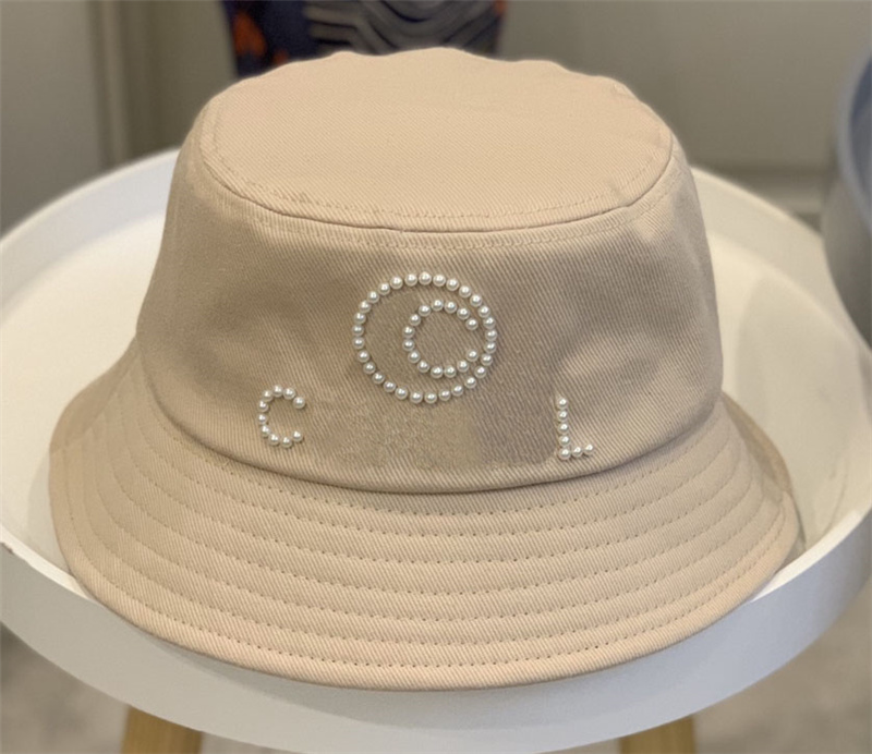 2021 Handmade Pearl Designer Bucket Hat Fahion Luxury Womens Mens Bucket Hat Classic Logo Casquette Designer Cap, Blue;gray
2021 Handmade Pearl Designer Bucket Hat Fahion Luxury Womens Mens Bucket Hat Classic Logo Casquette Designer Cap, Blue;gray