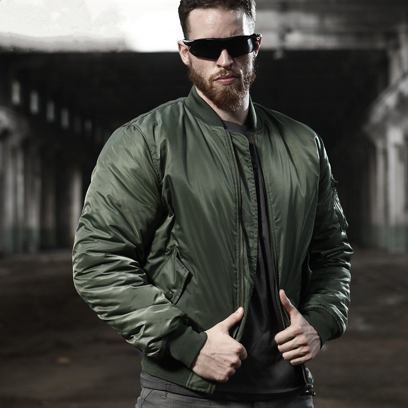 2021 New Men's Winter Outwear Coat Cotton Padded Flight Ma-1 Jacket Casual Baseball Varsity Jackets S-2xl Vjae, Black
2021 New Men's Winter Outwear Coat Cotton Padded Flight Ma-1 Jacket Casual Baseball Varsity Jackets S-2xl Vjae, Black