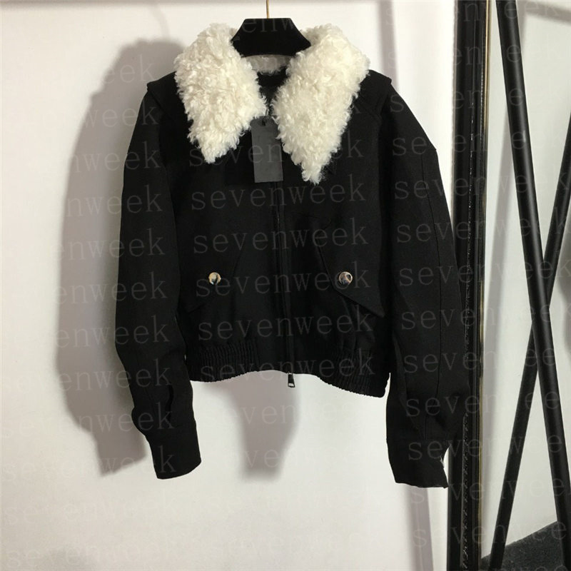 Women Hooded Jackets Coats With Furry Collar Designer Brands Ladies Short Style Coat Winter Keep Warm Jacket Outerwear, Black
Women Hooded Jackets Coats With Furry Collar Designer Brands Ladies Short Style Coat Winter Keep Warm Jacket Outerwear, Black