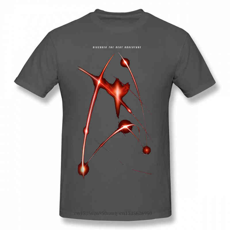 Men Clothing Star Trek Science FictionTV Series Homme T-Shirt Discovery Season 2 Premier Poster Streetwear Short Sleeve G0113