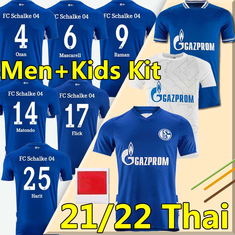 21/22 Schalke 04 Soccer Jerseys Huntelaar Bentaleb Kutucu 2021 2022 Raman Hoppe Harit Uth Skrzybski jersey Men+Kids Kit Football Shirt Pants uniforms, Schalke 21-22 home
21/22 Schalke 04 Soccer Jerseys Huntelaar Bentaleb Kutucu 2021 2022 Raman Hoppe Harit Uth Skrzybski jersey Men+Kids Kit Football Shirt Pants uniforms, Schalke 21-22 home