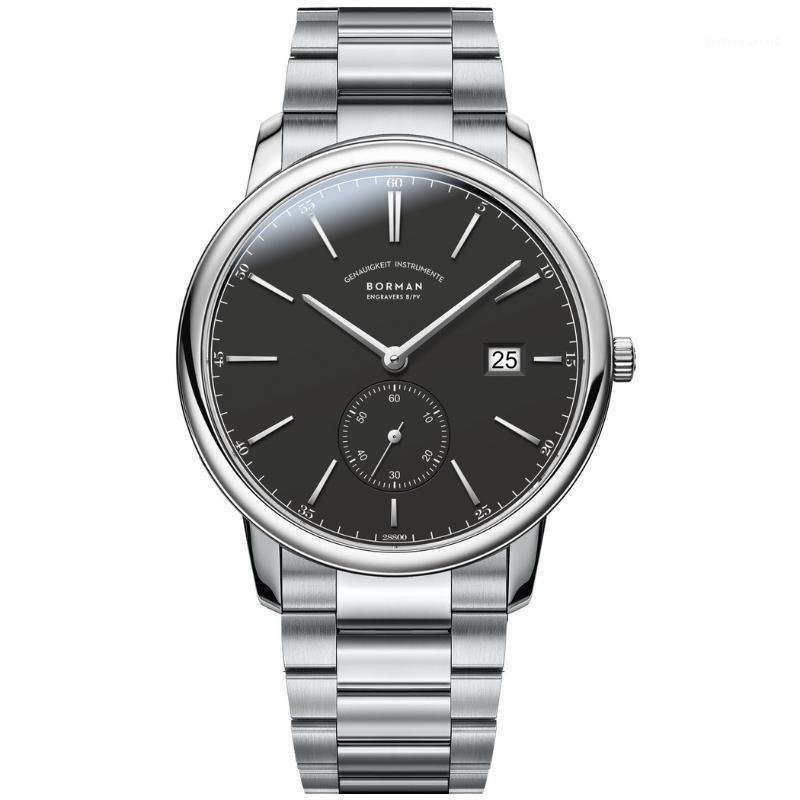Wristwatches Borman Mens Automatic Watches Luxury Ultrathin Male Dress Watch Mechanical Fashion 50M Waterproof Sapphire Mirror, Mens watches 8
Wristwatches Borman Mens Automatic Watches Luxury Ultrathin Male Dress Watch Mechanical Fashion 50M Waterproof Sapphire Mirror, Mens watches 8