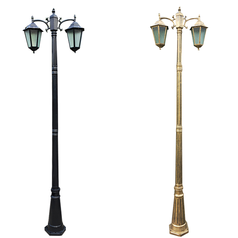 2021 New (h.8776; 2.5m) European Thickened Pole Two Die-cast Aluminium Lamps in the Open Air Garden Road Lighting 446h
2021 New (h.8776; 2.5m) European Thickened Pole Two Die-cast Aluminium Lamps in the Open Air Garden Road Lighting 446h