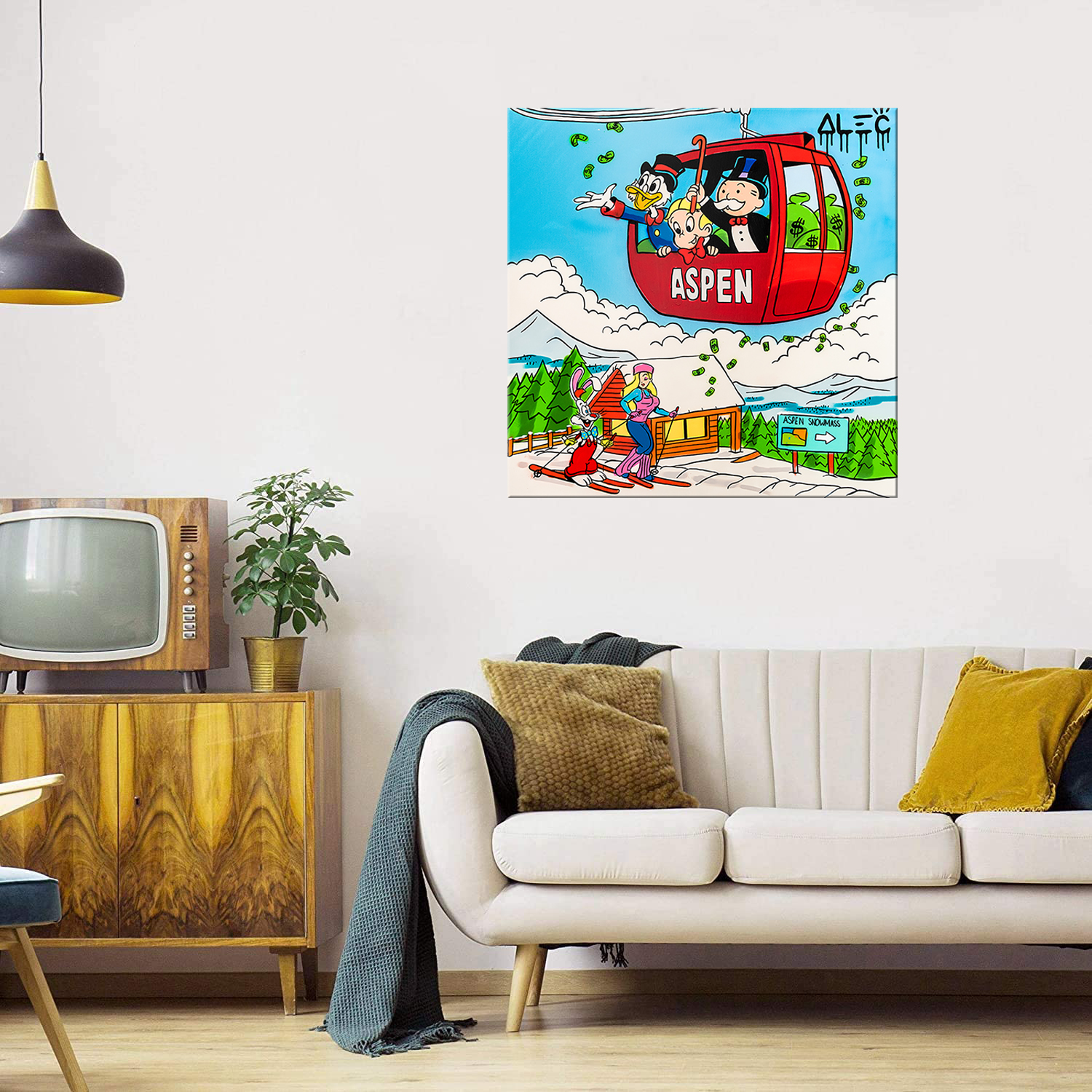 Alec Monopoly Oil Painting On Canvas $ TEAM IN ASPEN SKI GONDOLA Home Decoration Handcrafts /HD Print Wall Art Picture 210306
Alec Monopoly Oil Painting On Canvas $ TEAM IN ASPEN SKI GONDOLA Home Decoration Handcrafts /HD Print Wall Art Picture 210306