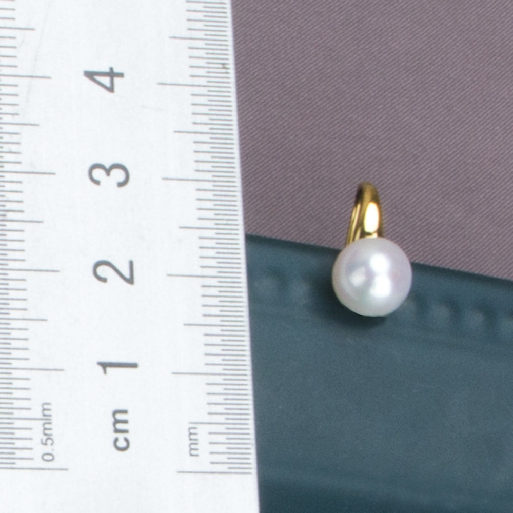 S925 Sterling Silver Pearl Dangle Earring Gold Plated Prevent Allergy Earrings for Women Gril Gift Freshwater Natural Pearls