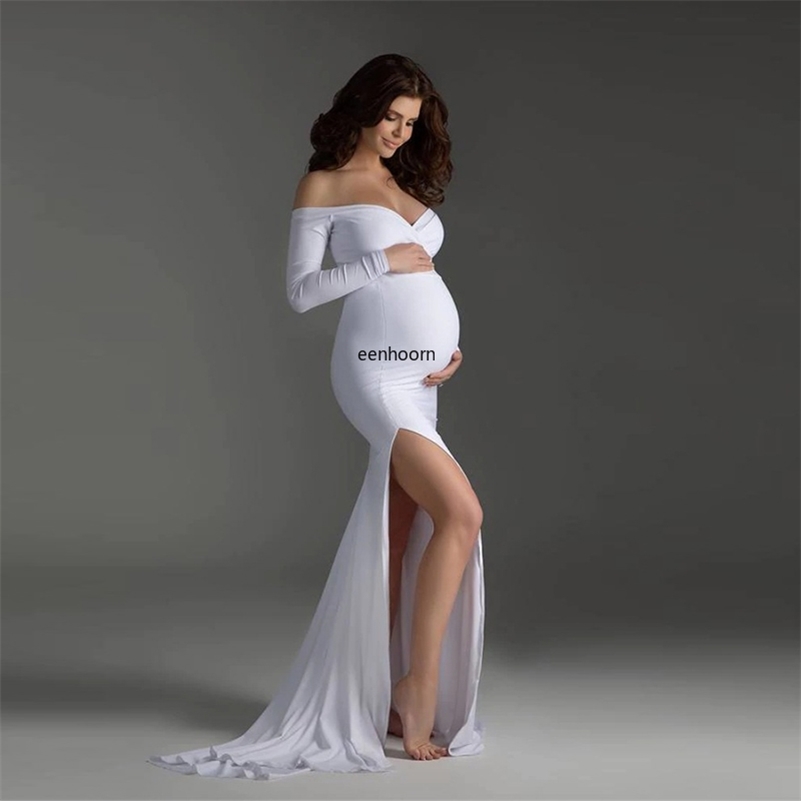 Elegant Sexy Maternity Dresses Po Shoot Pregnant Women Dress Long Sleeve Shoulderless Pregnancy Pography Woman' Clothing 210721, Yellow
Elegant Sexy Maternity Dresses Po Shoot Pregnant Women Dress Long Sleeve Shoulderless Pregnancy Pography Woman' Clothing 210721, Yellow