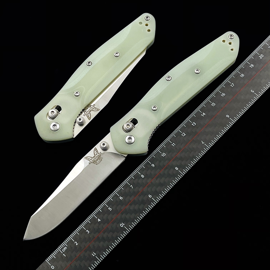 Benchmade 940 AXIS Osborne Folding Knife 3.4" S30V Blade, G10 Handle Outdoor Camping Hunting Pocket Kitchen Tool Practical EDC BM940 940BK 535 KNIVES
Benchmade 940 AXIS Osborne Folding Knife 3.4" S30V Blade, G10 Handle Outdoor Camping Hunting Pocket Kitchen Tool Practical EDC BM940 940BK 535 KNIVES